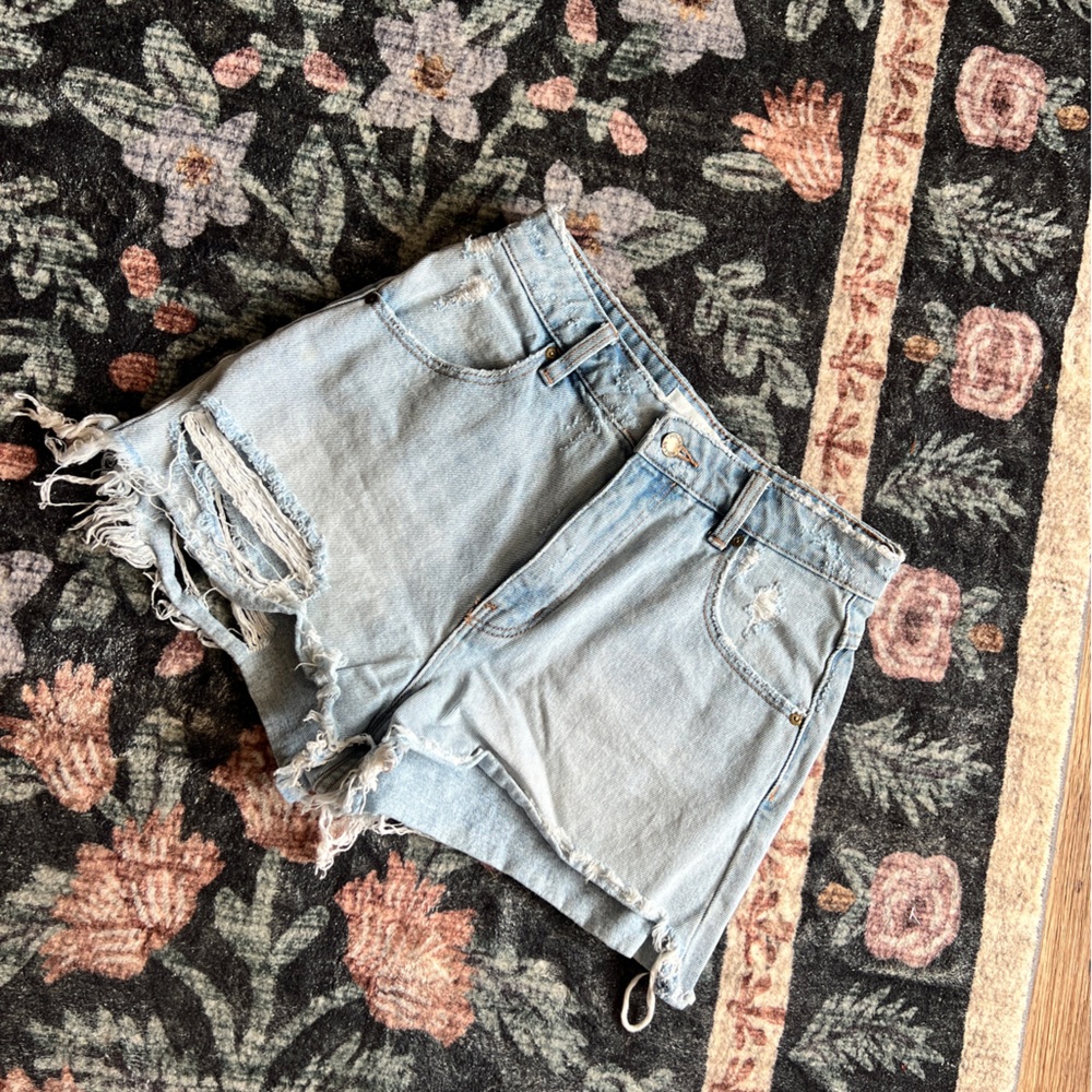 Rolla’s High Rise Denim Shorts